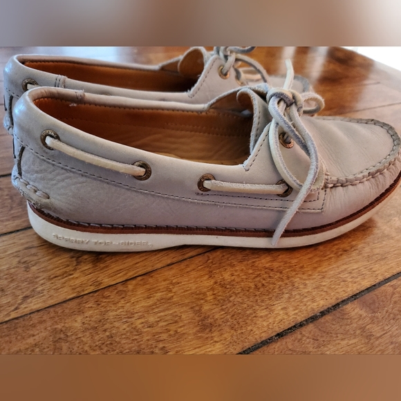Sperry Gold Cup light gray boat shoes - Picture 4 of 6